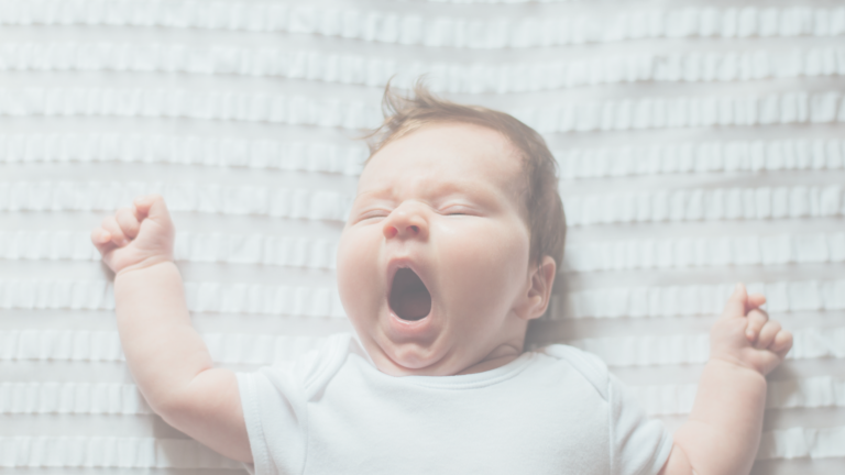 baby valt moeilijk in slaap