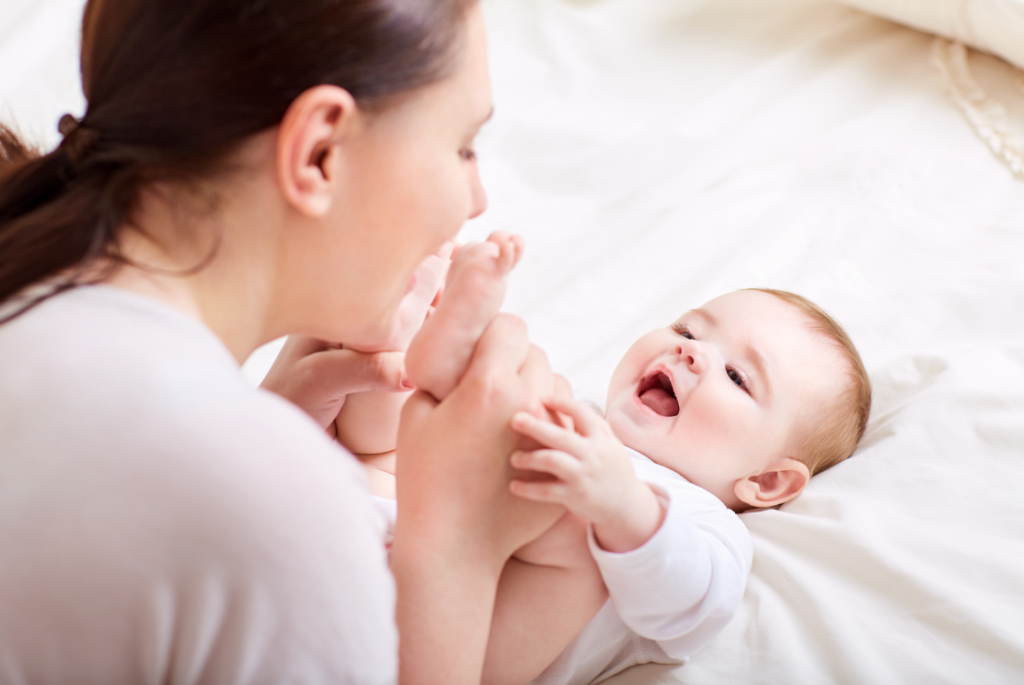 babymassasge werkt - ouder baby verbinding